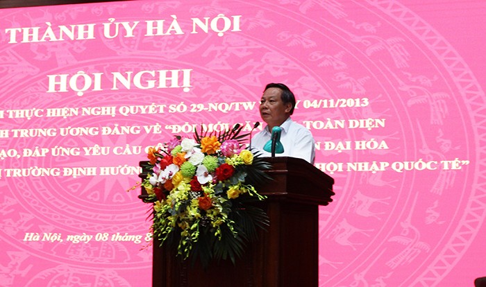 Phó Bí thư Thành ủy Nguyễn Văn Phong kết luận tại Hội nghị  