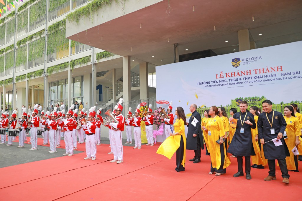 Khánh thành trường Khải Hoàn - Nam Sài Gòn