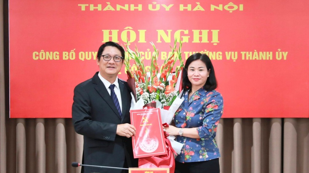 Bí thư Quận ủy Bắc Từ Liêm làm Phó Trưởng ban Thường trực Ban Dân vận Thành ủy Hà Nội