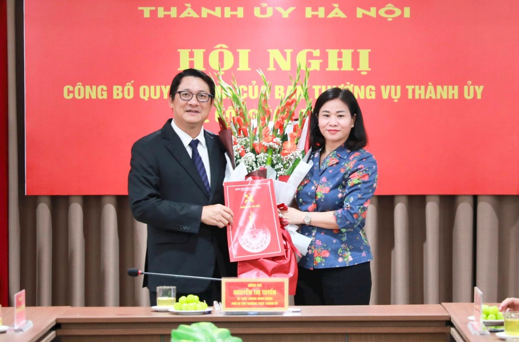 Điều động Bí thư Quận ủy Bắc Từ Liêm đến công tác tại Ban Dân vận Thành ủy Hà Nội