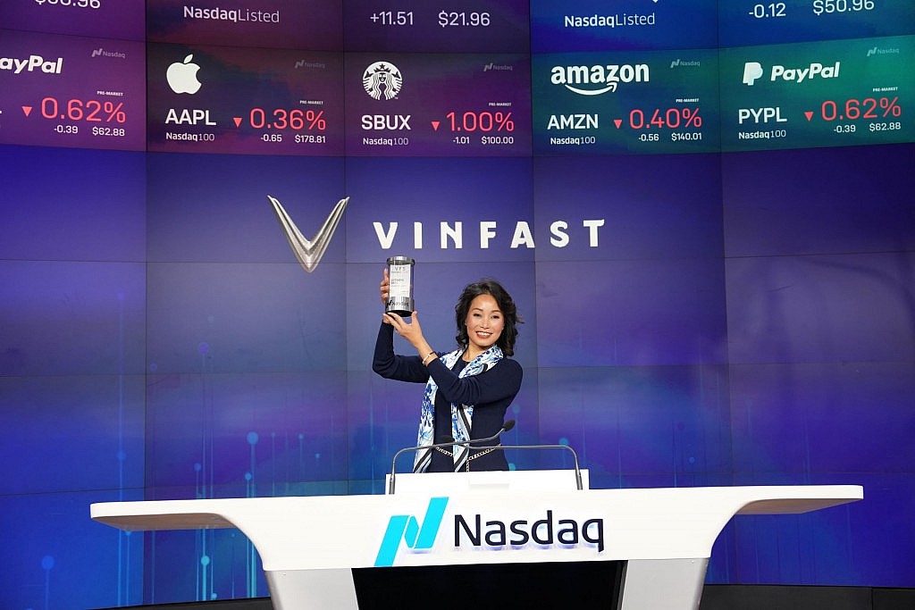 VinFast là một trong những công ty niêm yết ấn tượng nhất trên sàn chứng khoán Mỹ năm nay
