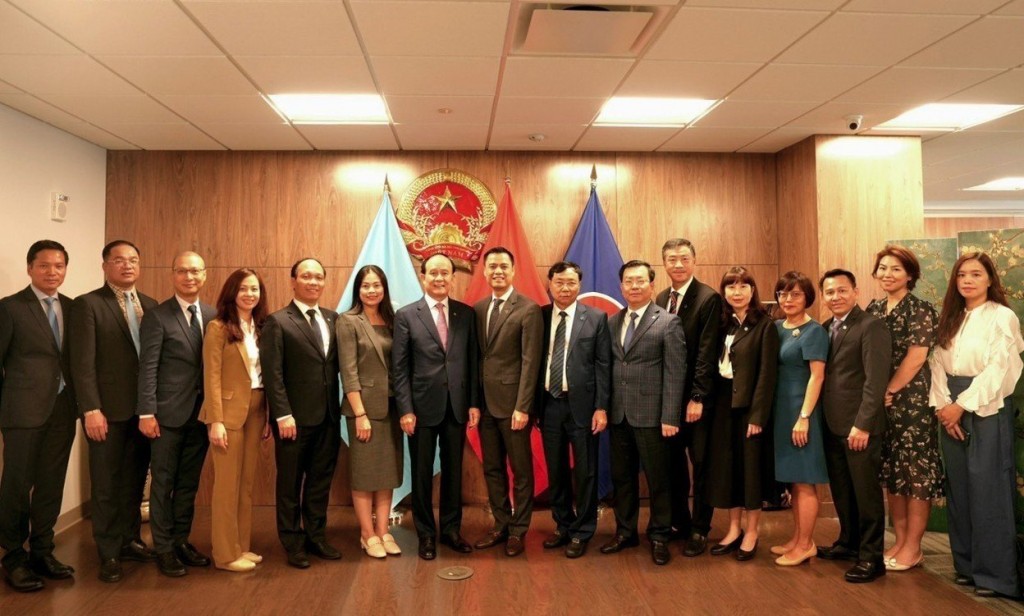 Đoàn đại biểu thành phố Hà Nội thăm, làm việc với chính quyền thành phố New York, Hoa Kỳ