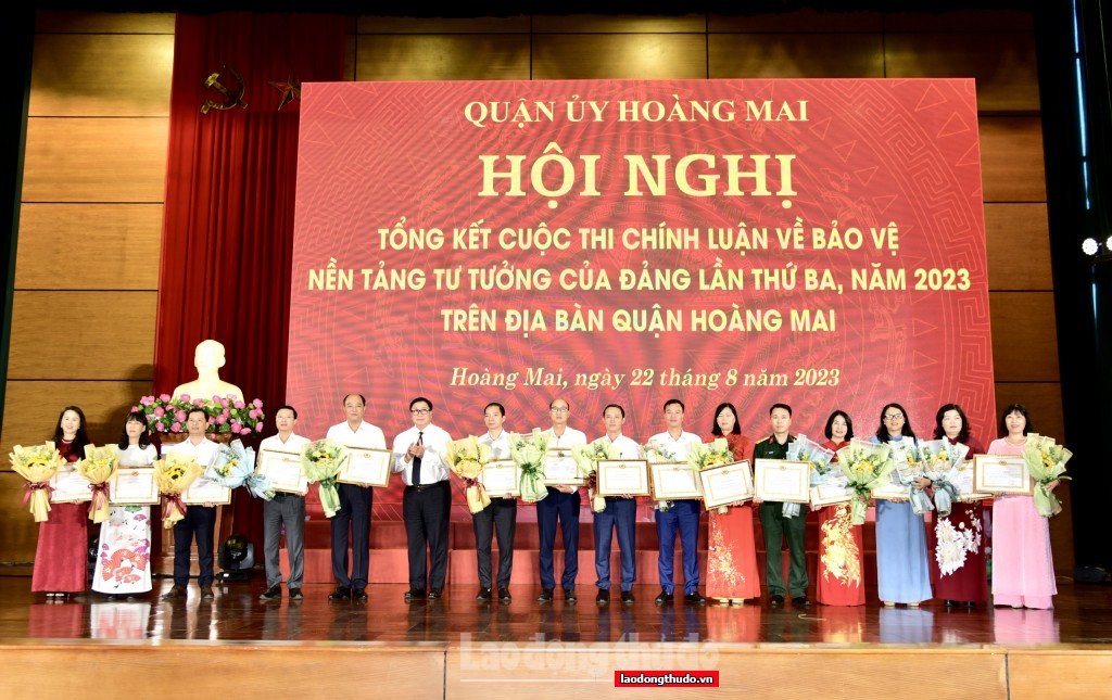 Quận Hoàng Mai: Hơn 6.800 bài dự thi về bảo vệ nền tảng tư tưởng của Đảng