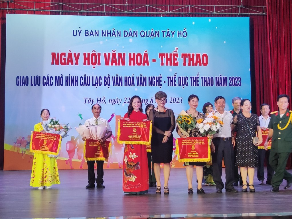 Sôi nổi Ngày hội văn hóa - thể thao quận Tây Hồ năm 2023