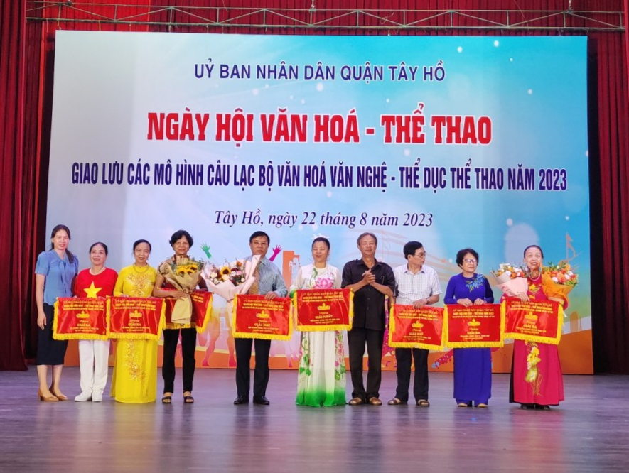 Sôi nổi Ngày hội văn hóa - thể thao quận Tây Hồ năm 2023