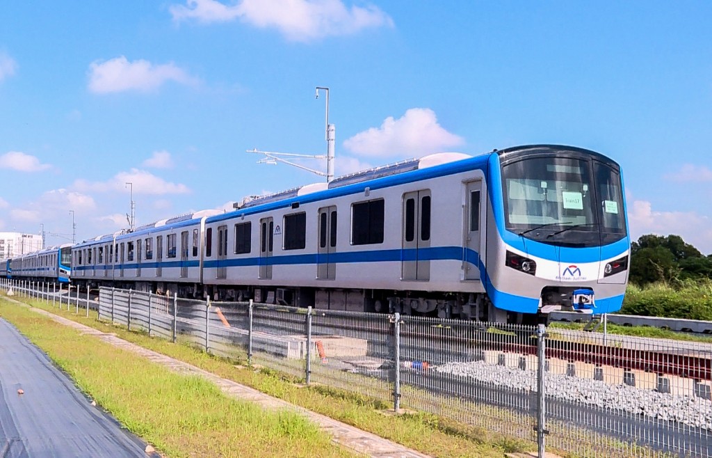 Dự kiến đưa tuyến metro số 1 vào khai thác thương mại trong tháng 7/2024