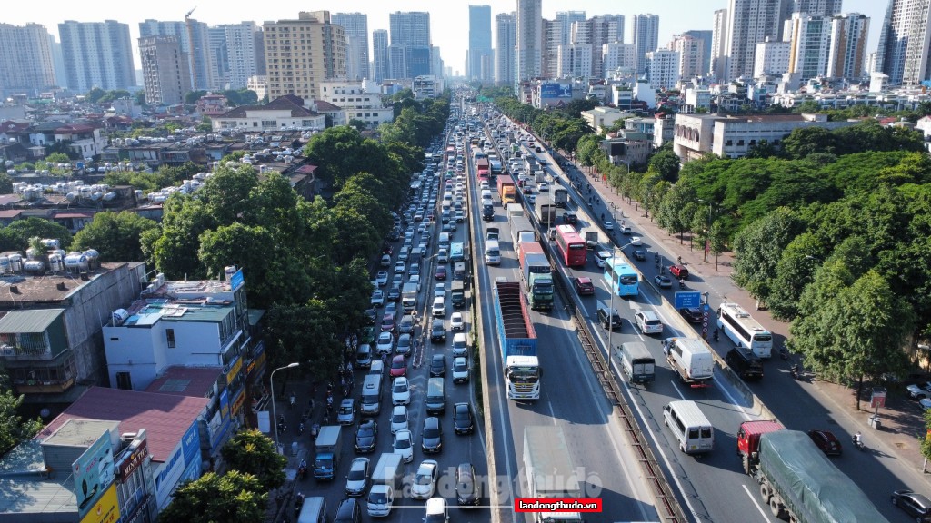 Hà Nội: Cảnh sát giao thông huy động 100% quân số ứng trực dịp lễ Quốc khánh