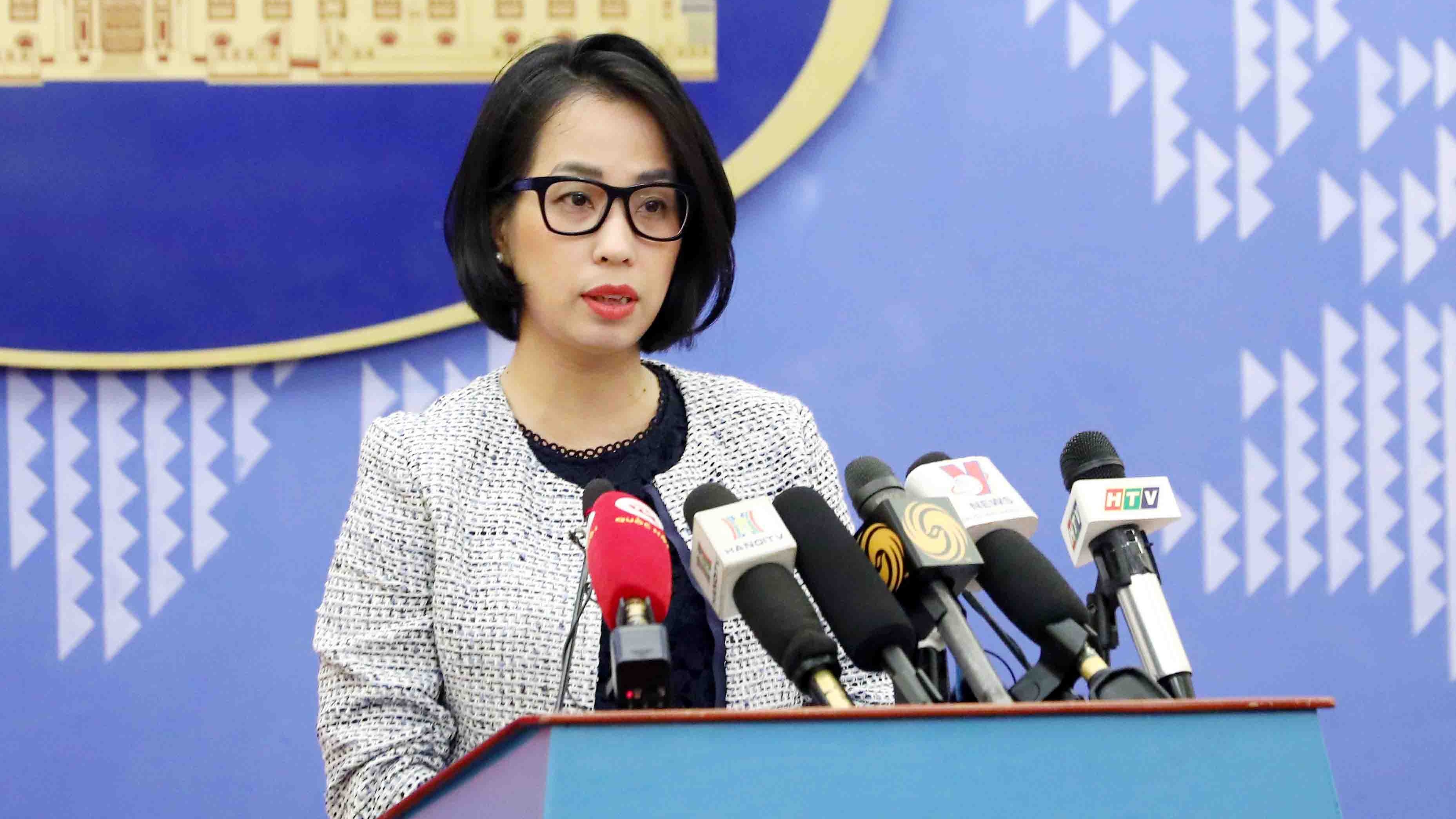 Việt Nam kiên quyết phản đối mọi yêu sách của Trung Quốc ở Biển Đông