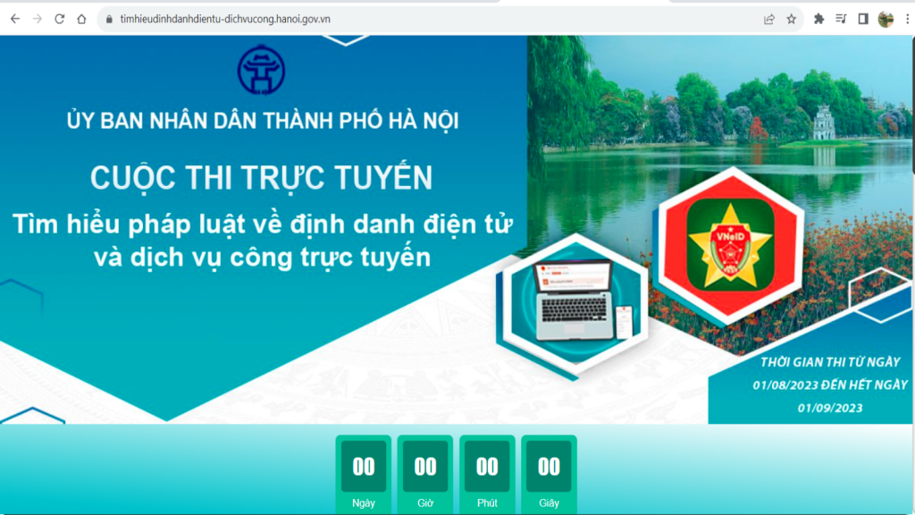 Hà Nội: Hơn 1,5 triệu người thi tìm hiểu về định danh điện tử và dịch vụ công trực tuyến