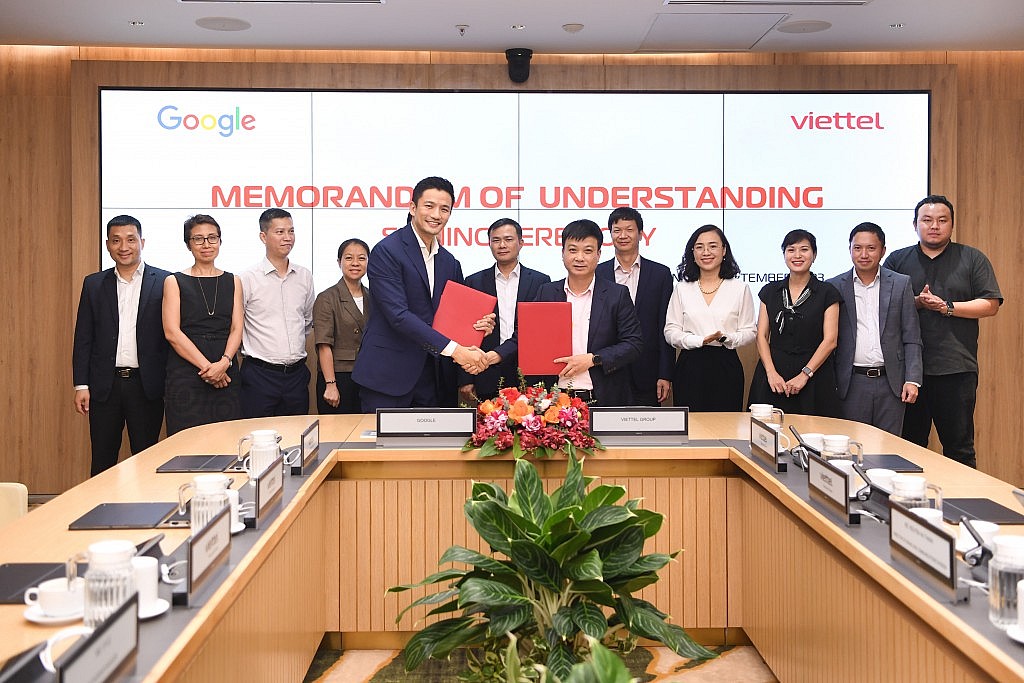 Viettel hợp tác với Google thúc đẩy chuyển đổi số lĩnh vực giáo dục và điện toán đám mây Việt Nam