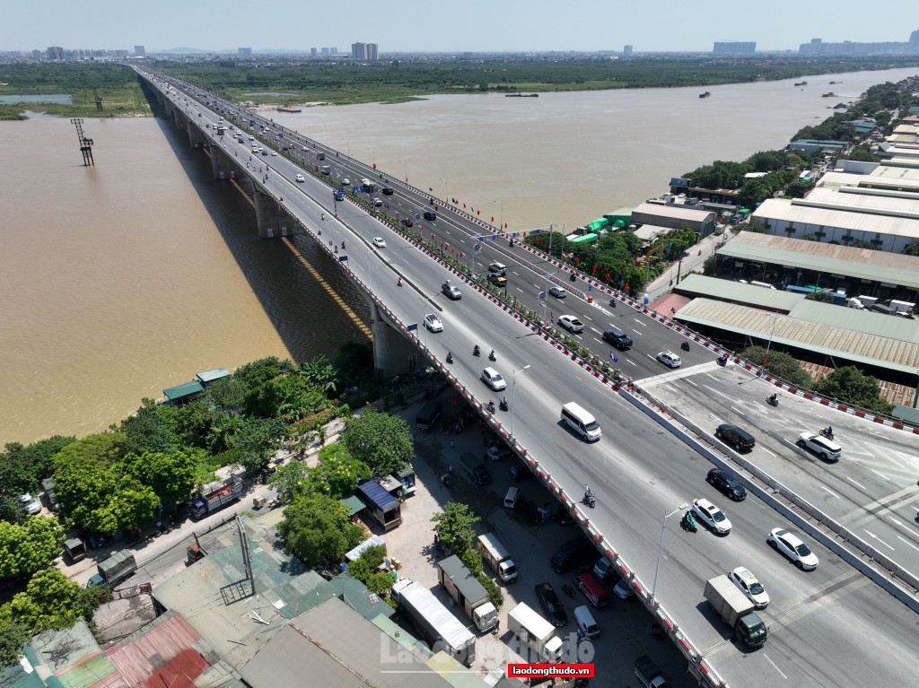 Cầu Vĩnh Tuy không còn là "điểm đen" ùn tắc trong giờ cao điểm
