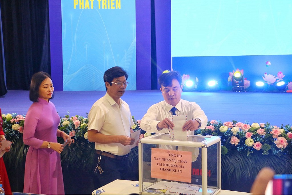 Ngành Giáo dục Hà Nội quyên góp hỗ trợ giáo viên, học sinh vụ cháy tại quận Thanh Xuân