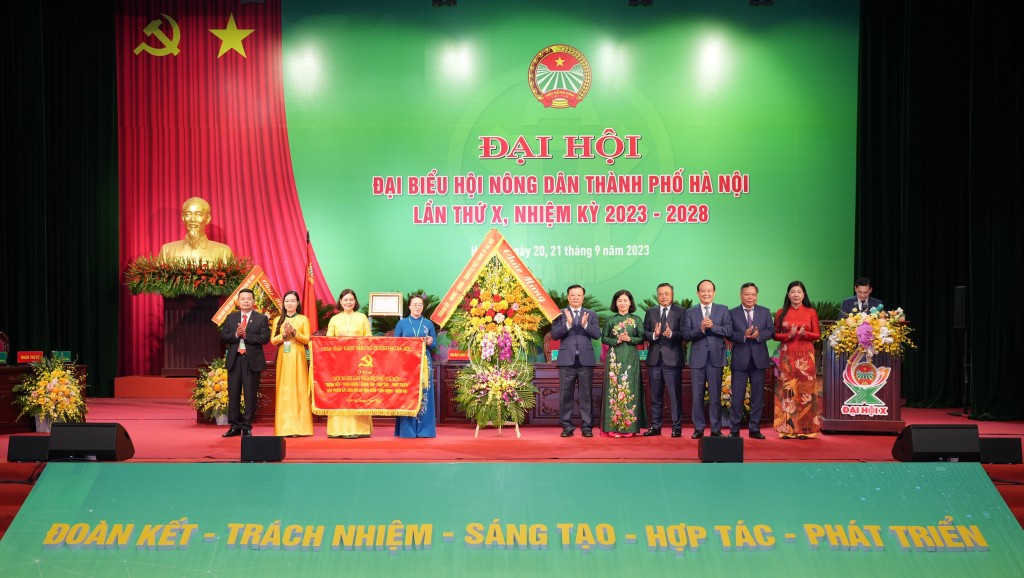 Đại hội đại biểu Hội Nông dân thành phố Hà Nội lần thứ X thành công tốt đẹp