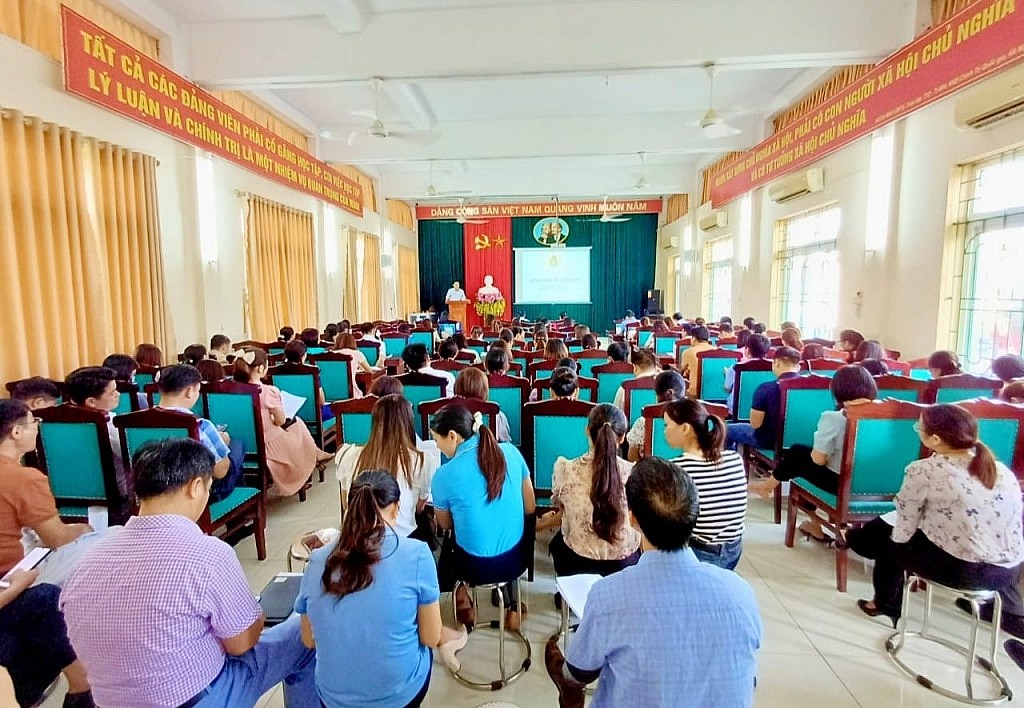 LĐLĐ huyện Thạch Thất: Khai mạc lớp tập huấn nghiệp vụ công tác công đoàn năm 2023