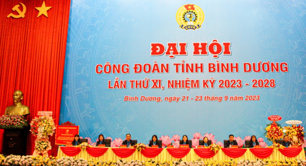 Khai mạc Đại hội Công đoàn tỉnh Bình Dương nhiệm kỳ 2023 - 2028