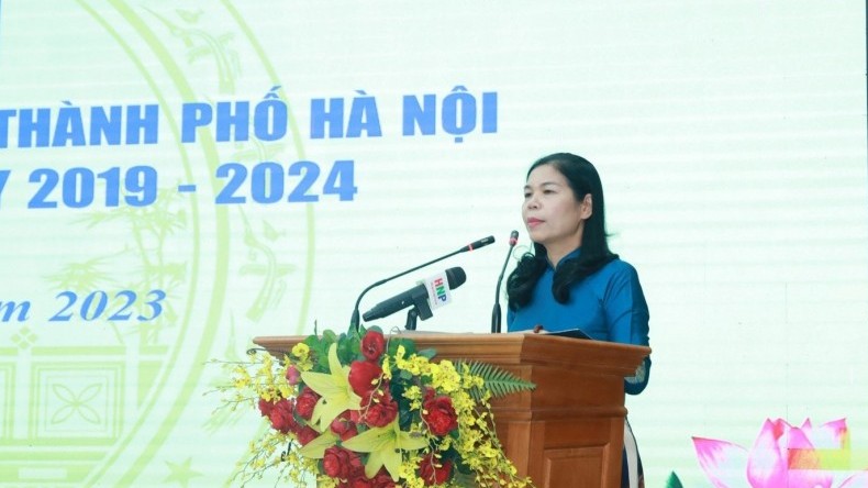 Đồng chí Đặng Thị Phương Hoa giữ chức Phó Chủ tịch Ủy ban MTTQ Việt Nam thành phố Hà Nội