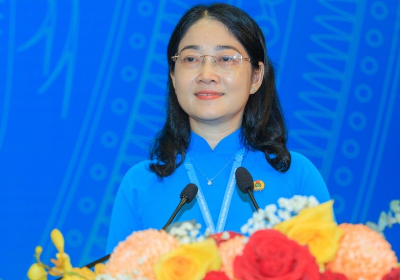 Đồng chí Nguyễn Kim Loan tái đắc cử chức Chủ tịch Liên đoàn Lao động tỉnh Bình Dương