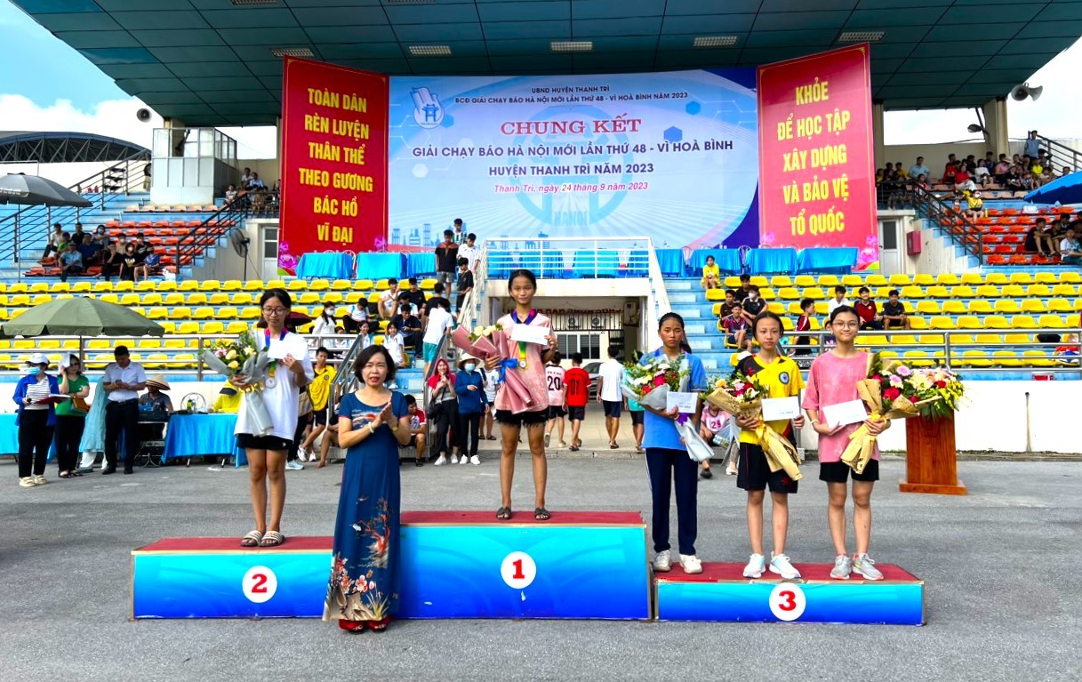 Huyện Thanh Trì: 400 vận động viên thi Chung kết Giải chạy Báo Hànộimới lần thứ 48