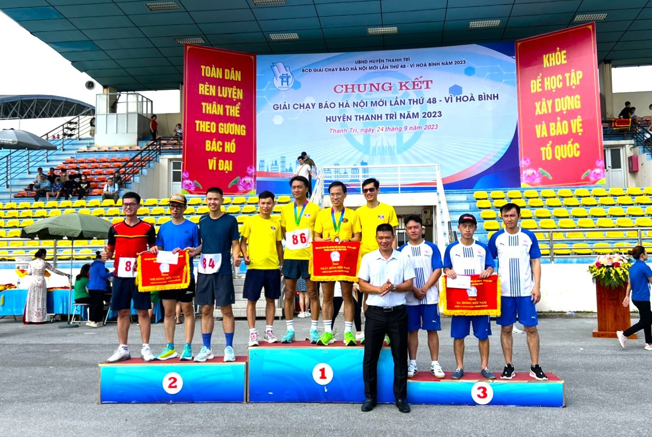 Huyện Thanh Trì: 400 vận động viên thi Chung kết Giải chạy Báo Hànộimới lần thứ 48
