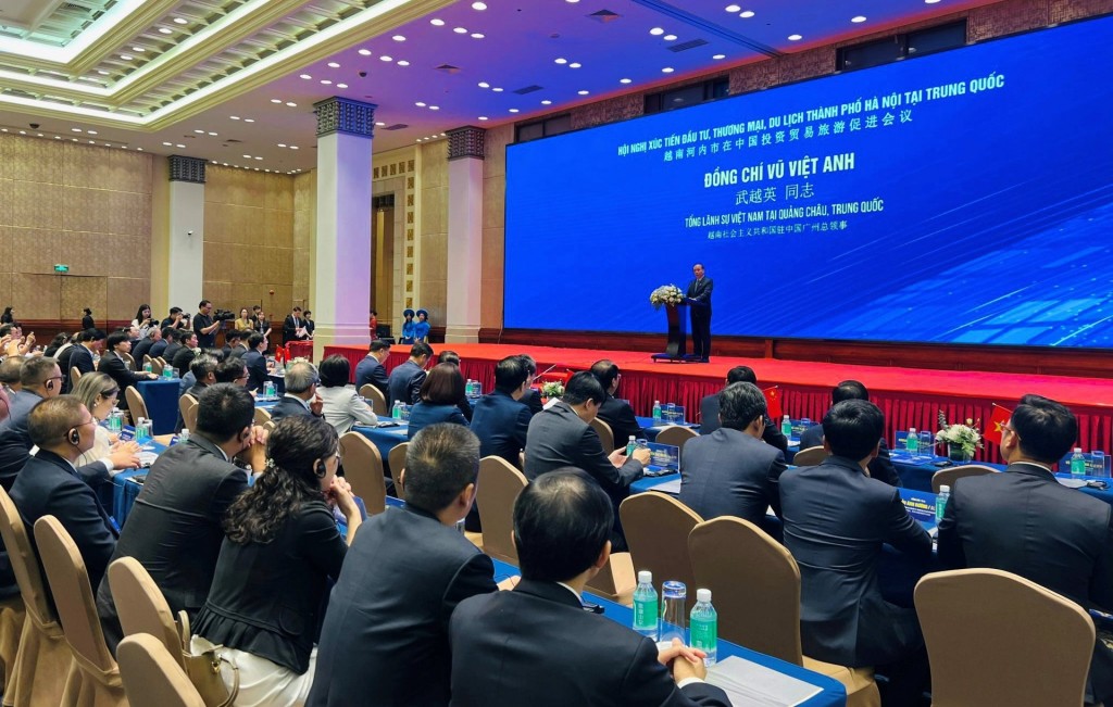 Tăng cường quan hệ hợp tác hữu nghị giữa Hà Nội và Quảng Châu