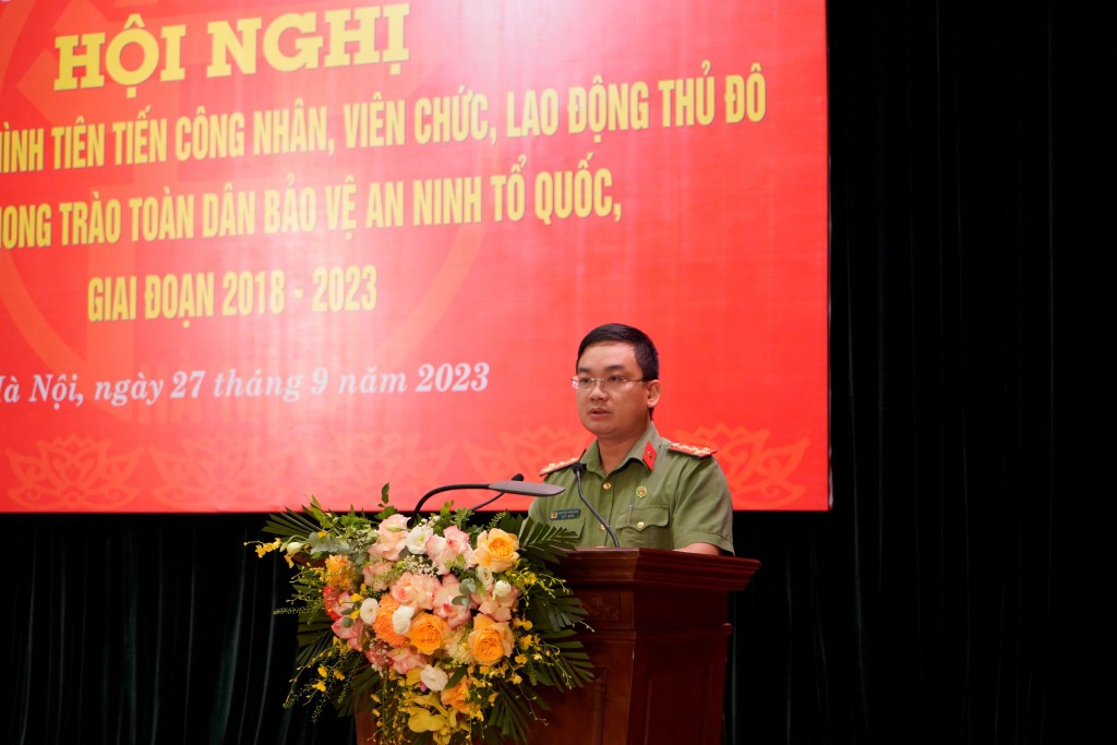 Hà Nội khen thưởng các điển hình tiên tiến trong phong trào toàn dân bảo vệ an ninh Tổ quốc