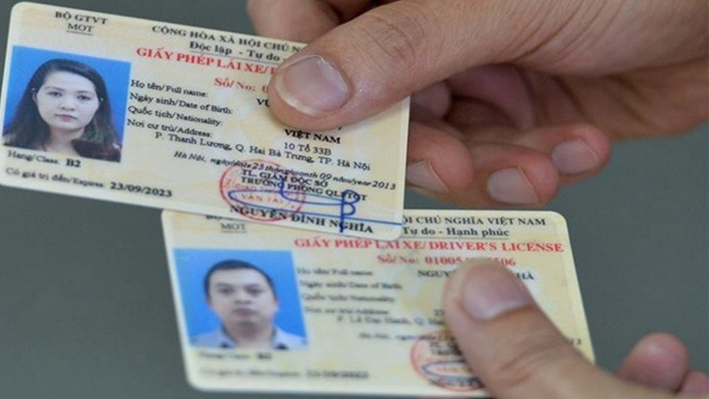 Đổi giấy phép lái xe trực tuyến mức độ 4 trên Cổng Dịch vụ công quốc gia