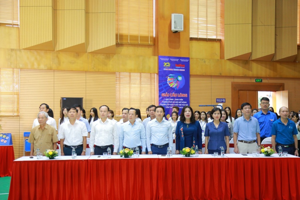 Lan tỏa phong trào thể thao Giải cầu lông học sinh - sinh viên thành phố Hà Nội mở rộng
