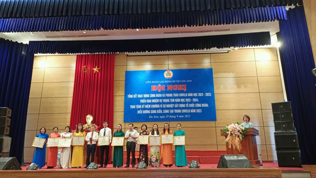 Triển khai hiệu quả chương trình phối hợp giữa LĐLĐ và phòng Giáo dục - Đào tạo huyện Sóc Sơn