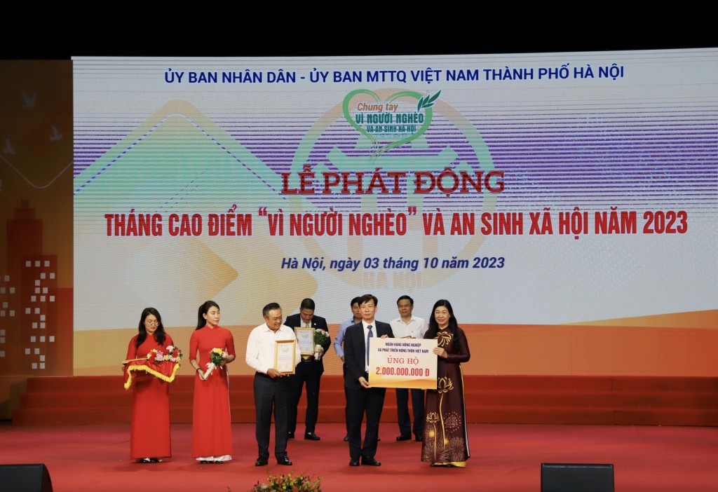 Hà Nội: Tiếp nhận hơn 50 tỷ đồng ủng hộ Quỹ 