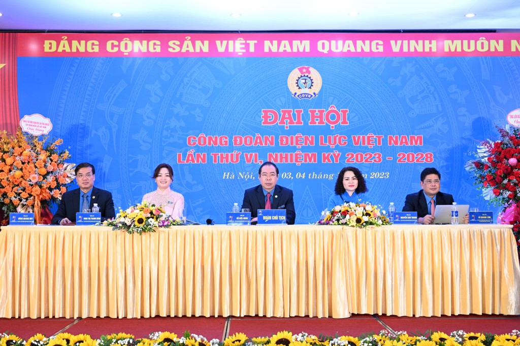 Khai mạc trọng thể Đại hội VI Công đoàn Điện lực Việt Nam, nhiệm kỳ 2023 - 2028