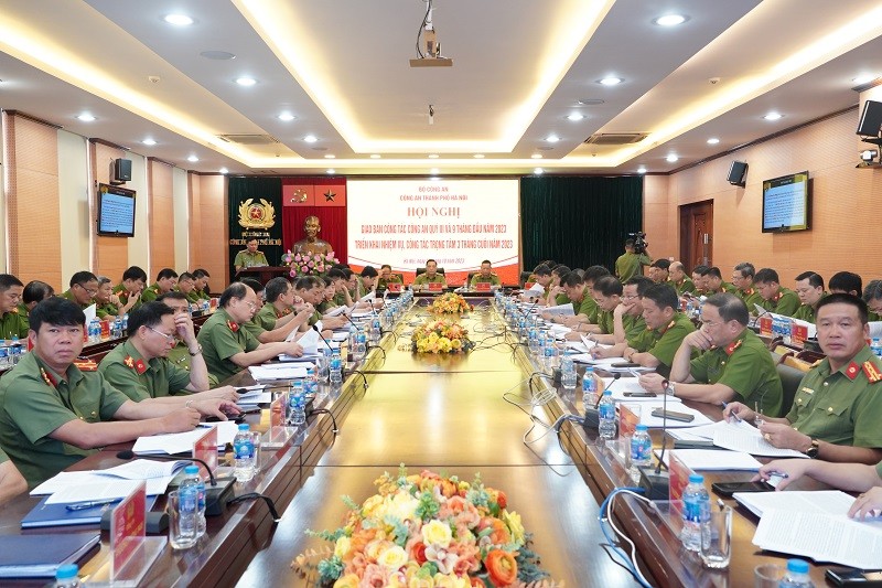 Công an thành phố Hà Nội: Hoàn thành xuất sắc nhiều nhiệm vụ chính trị quan trọng