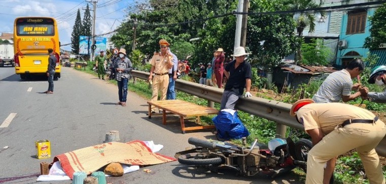 Xe khách giường nằm lại gây tai nạn khiến một người chết tại Đồng Nai
