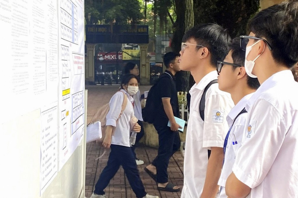 Hà Nội: Công bố điểm kỳ thi chọn học sinh giỏi các môn văn hóa lớp 12 cấp THPT