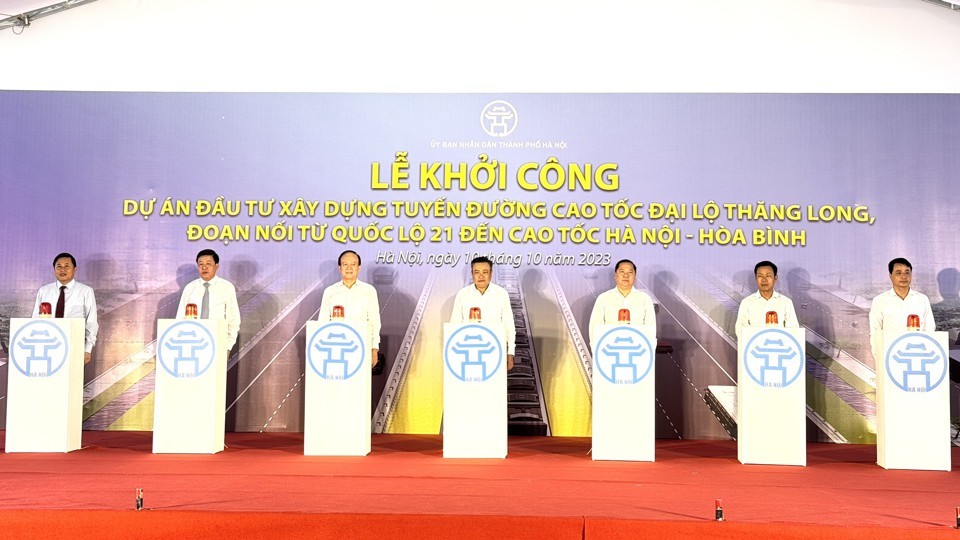 Hà Nội khởi công tuyến đường hơn 5.200 tỷ đồng
