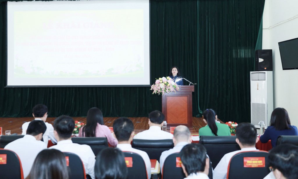 Hà Nội: Bồi dưỡng 230 cán bộ quy hoạch nguồn quận, huyện, thị ủy