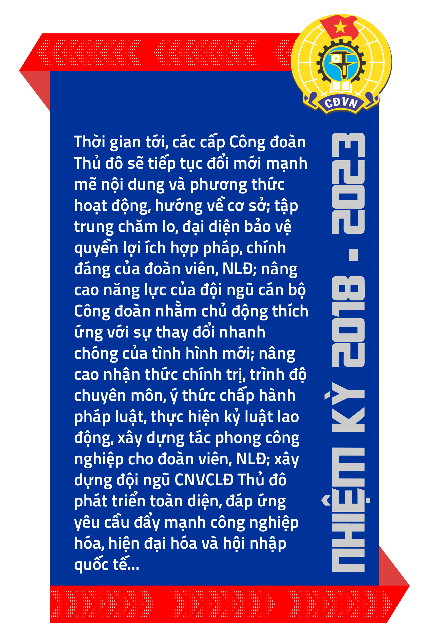 Công đoàn Thủ đô: Đổi mới - Vượt khó - Phát triển