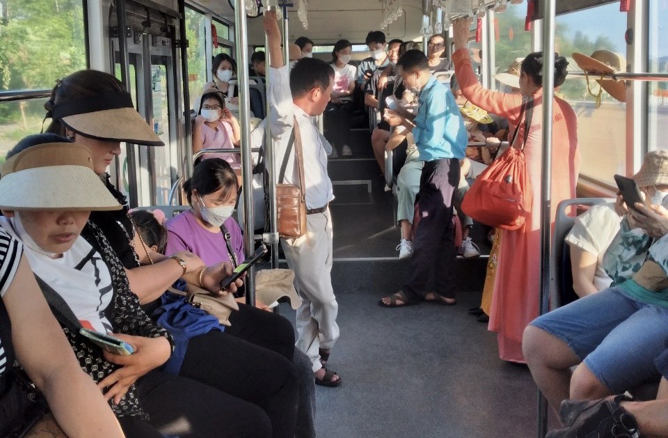 Sản lượng hành khách đi xe buýt tăng nhờ chất lượng phục vụ được nâng cao