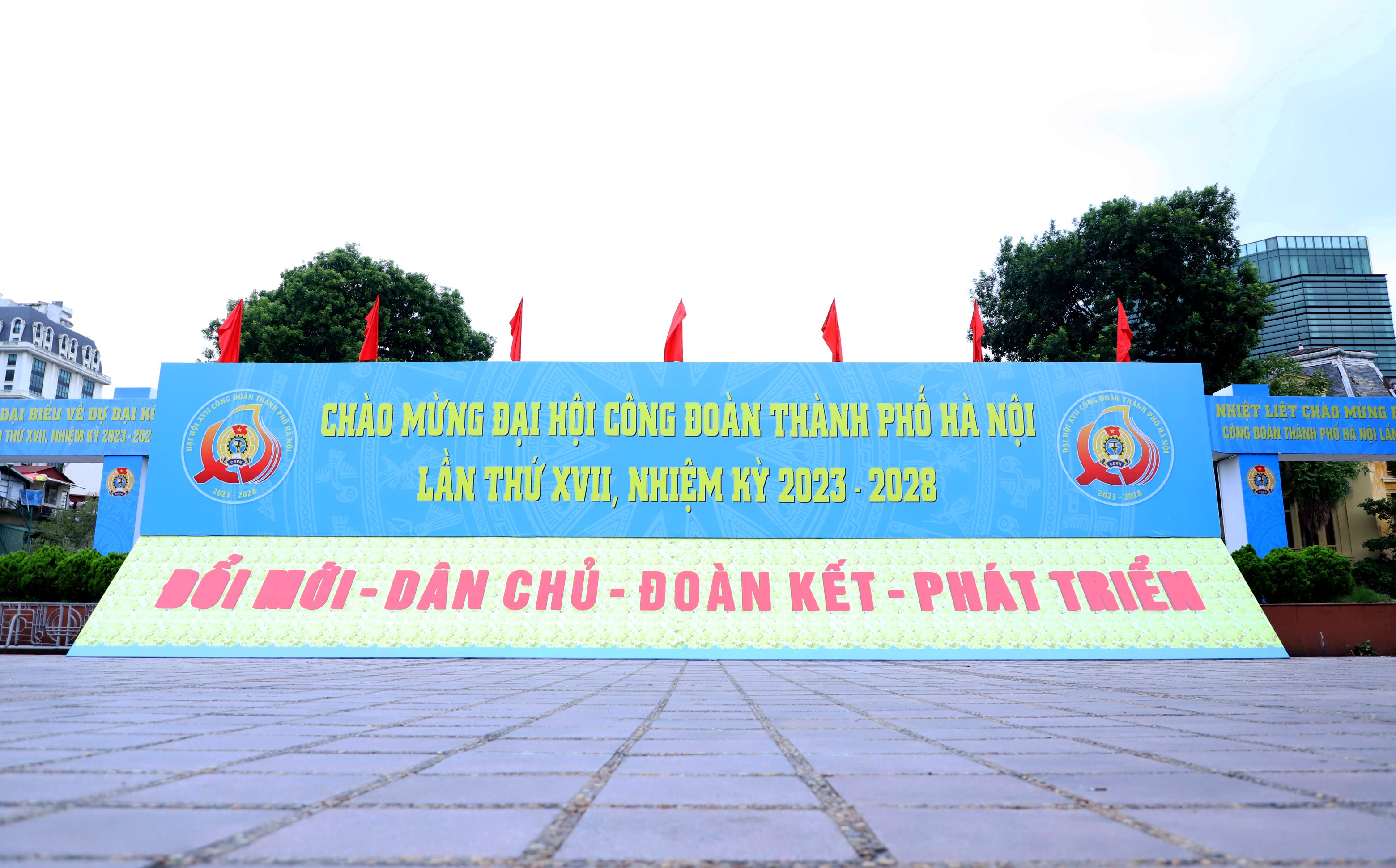 Sẵn sàng cho Đại hội Công đoàn thành phố Hà Nội lần thứ XVII