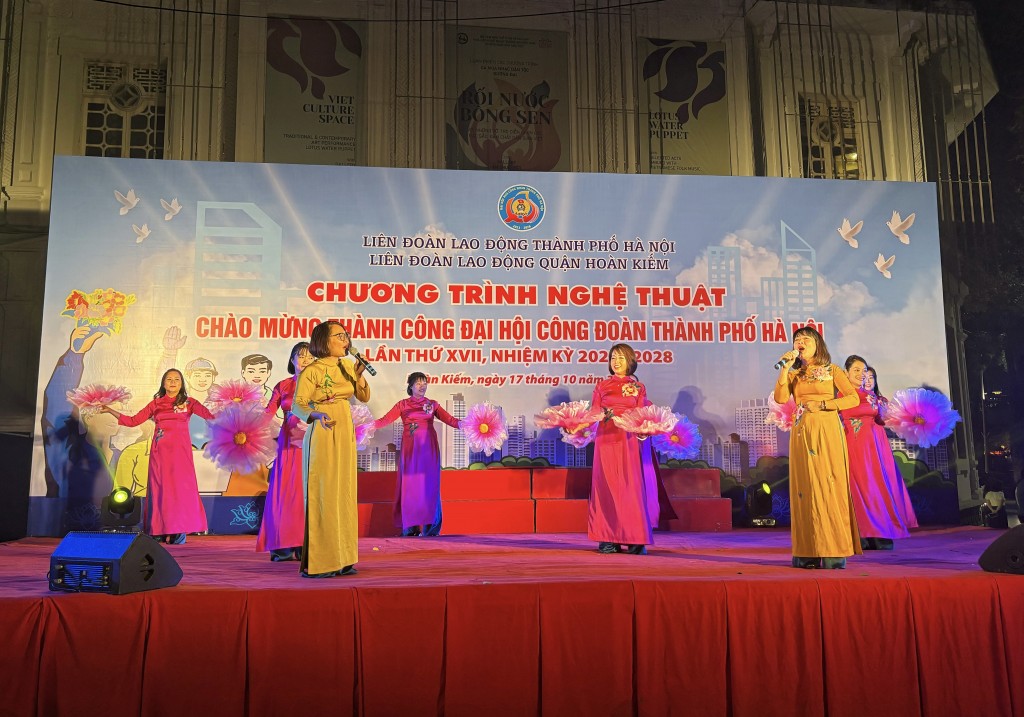 LĐLĐ quận Hoàn Kiếm: Đặc sắc chương trình Liên hoan văn nghệ chào mừng thành công Đại hội Công đoàn thành phố Hà Nội