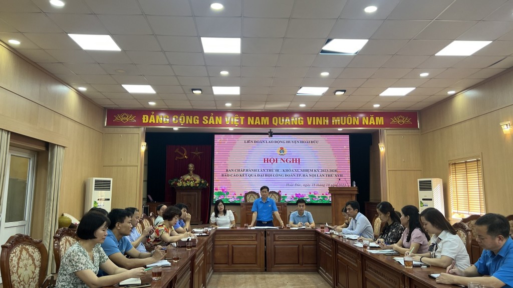 Sớm đưa Nghị quyết Đại hội Công đoàn thành phố Hà Nội vào cuộc sống