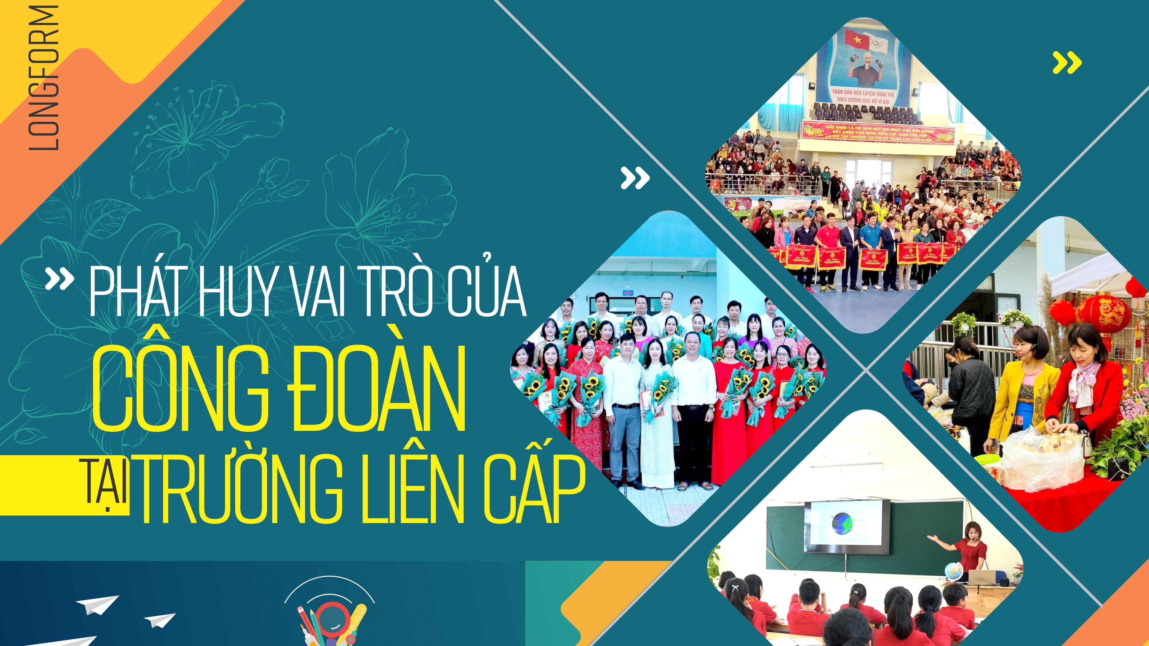 Phát huy vai trò của Công đoàn tại trường liên cấp