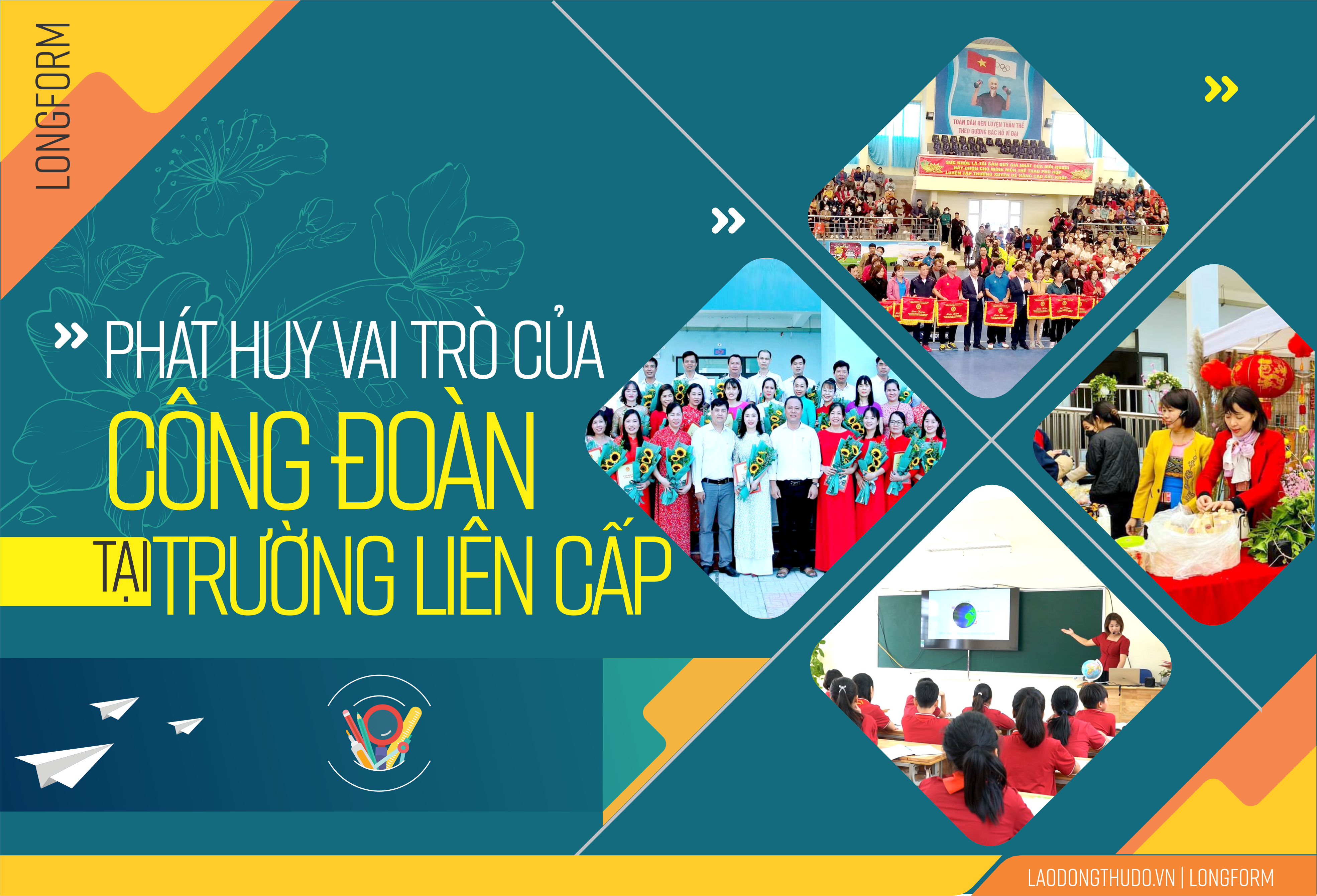 Phát huy vai trò của Công đoàn tại trường liên cấp