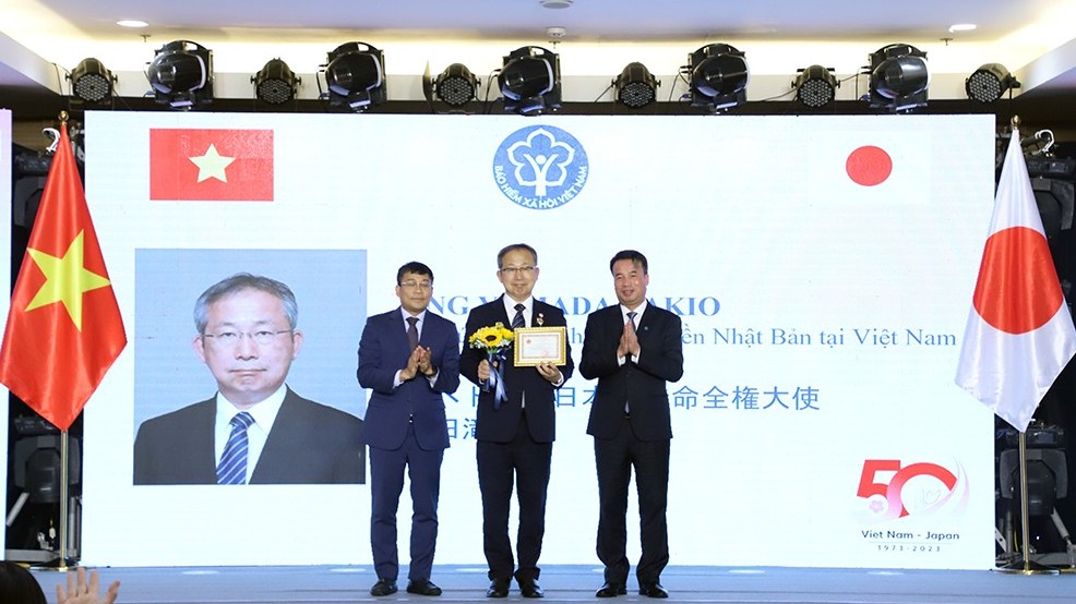 Hà Nội: 5 doanh nghiệp FDI Nhật Bản được khen thưởng về thực hiện tốt chính sách BHXH, BHYT