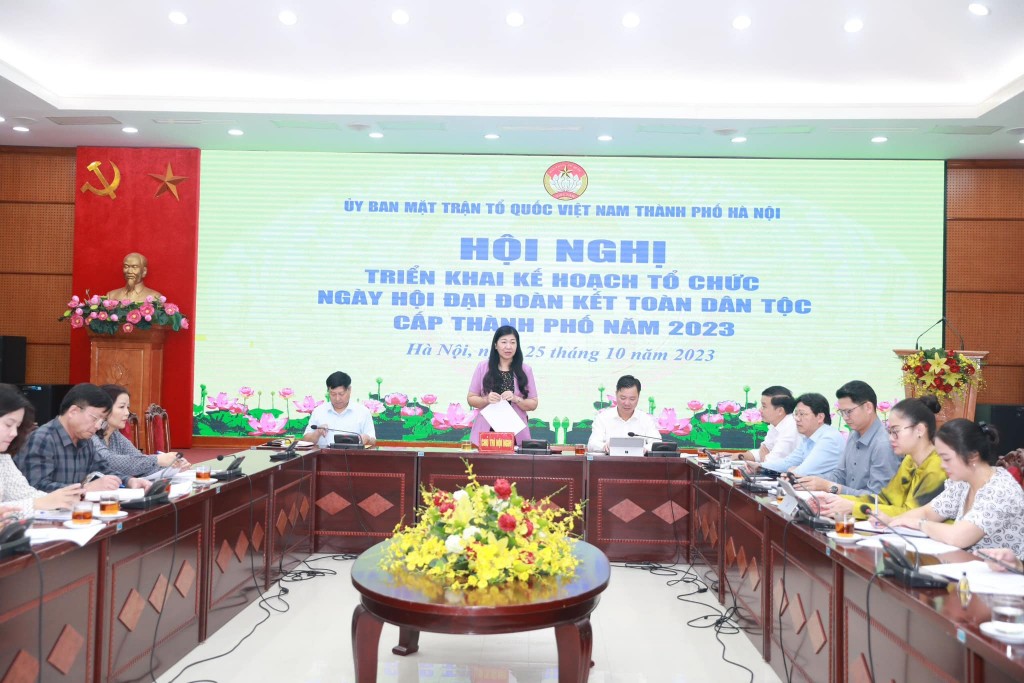 Lần đầu tiên Hà Nội tổ chức Ngày hội Đại đoàn kết toàn dân tộc cấp Thành phố