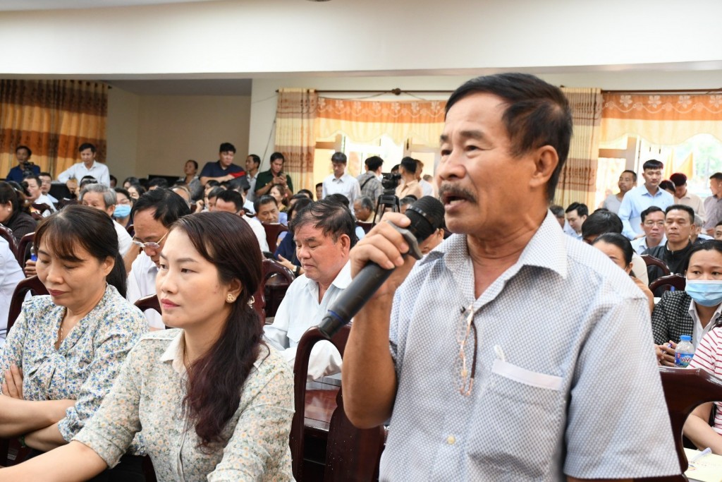 Lãnh đạo tỉnh Đồng Nai đối thoại với người dân liên quan đến cao tốc Biên Hòa - Vũng Tàu