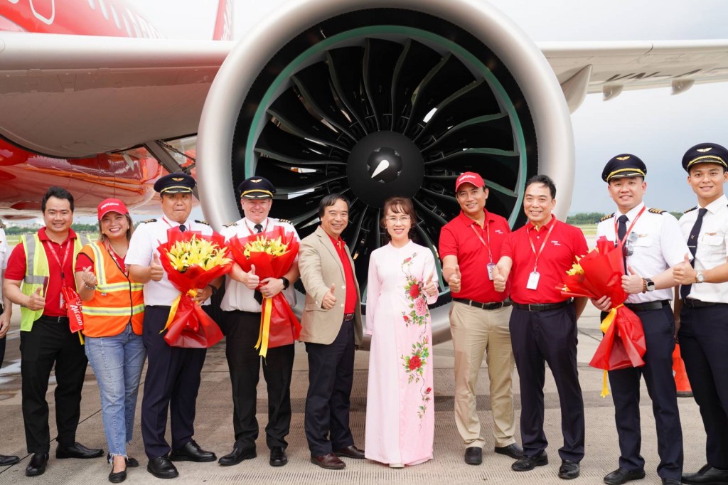 Liên tục nhận tàu bay mới, Vietjet đón tàu bay thứ 101