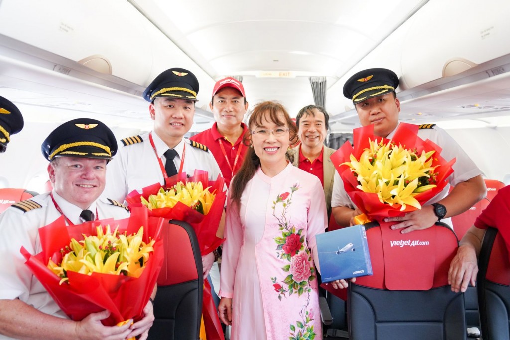 Liên tục nhận tàu bay mới, Vietjet đón tàu bay thứ 101