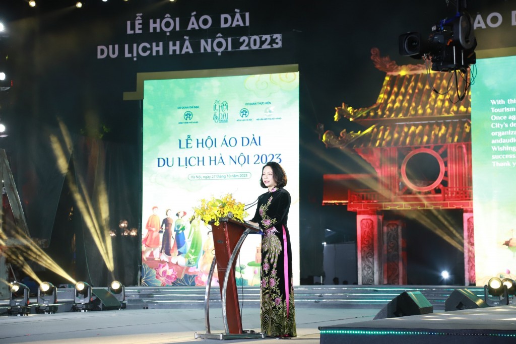 Lễ hội Áo dài du lịch Hà Nội năm 2023: Truyền cảm hứng về văn hóa truyền thống