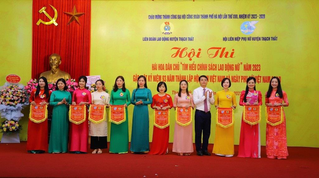 LĐLĐ huyện Thạch Thất nâng cao chất lượng hoạt động công tác nữ công