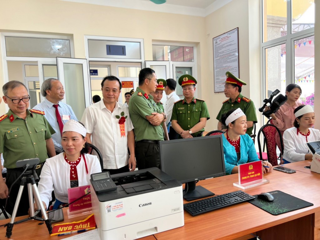Công an xã Minh Quang, huyện Ba Vì có trụ sở làm việc mới